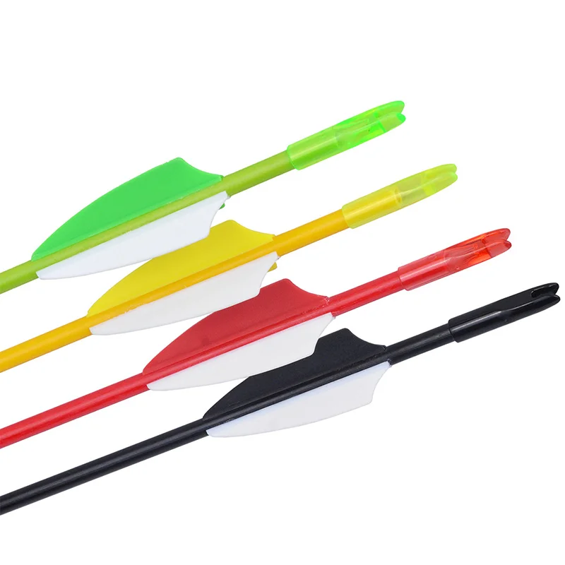 

31 Inches Fiberglass Arrow Diameter 6 mm Spine 800 for Recurve Bow Traditional Bow Outdoor Archery Hunting