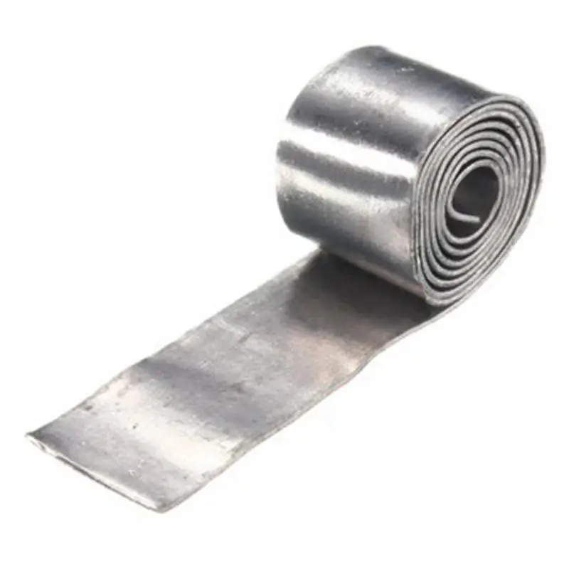 Wholesale 0.4MM/0.5MM/0.6MM/0.8MM/1MM Lead Sheet Strip Lead Sinker Tin Roll Fishing Supplies Fishing Accessories Fishing Tackle
