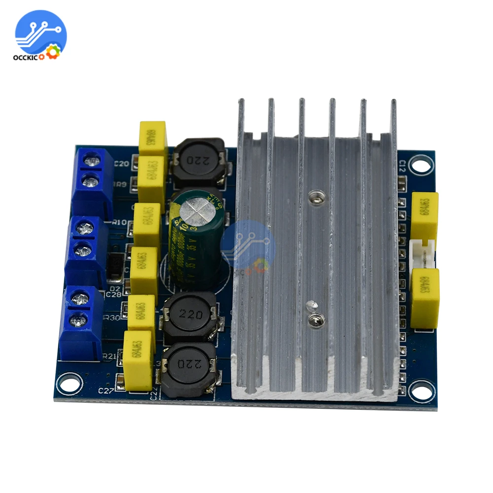 TDA7492 고출력 디지털 모듈 앰프 보드, 오디오 사운드 스피커 앰프 보드 트랜시버, 2x50W, 클래스 D