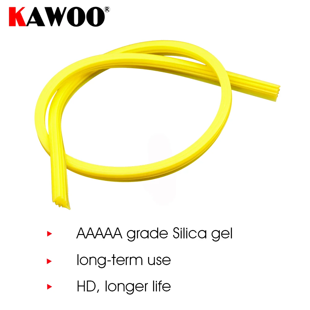 2 Stück 6 mm Silikagel-Silikon-Nachfüllstreifen für Scheibenwischer, Silikon-/Gummibänder für Scheibenwischer, für rahmenlose Scheibenwischer, 26", 28", 30", 32" – Detail 7