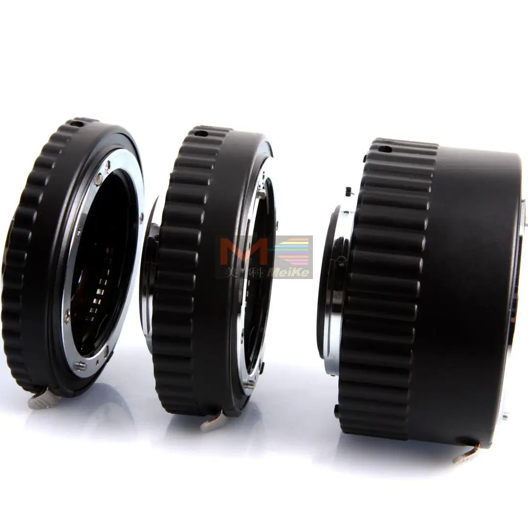 Meike – ensemble de tubes d'extension Macro AF, mise au point automatique, 12, 20, 36mm, bague d'adaptation pour objectif d'appareil photo Nikon Digital SLR