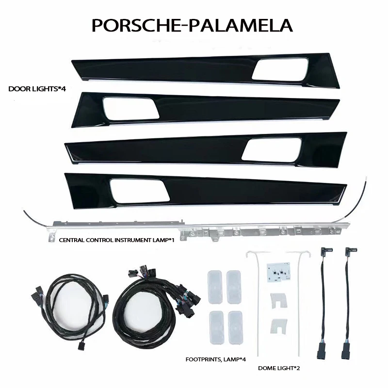 

Fit for Porsche panamera Synchronize the original car 7 colors Ambient Light instrument panel screen control Inter door