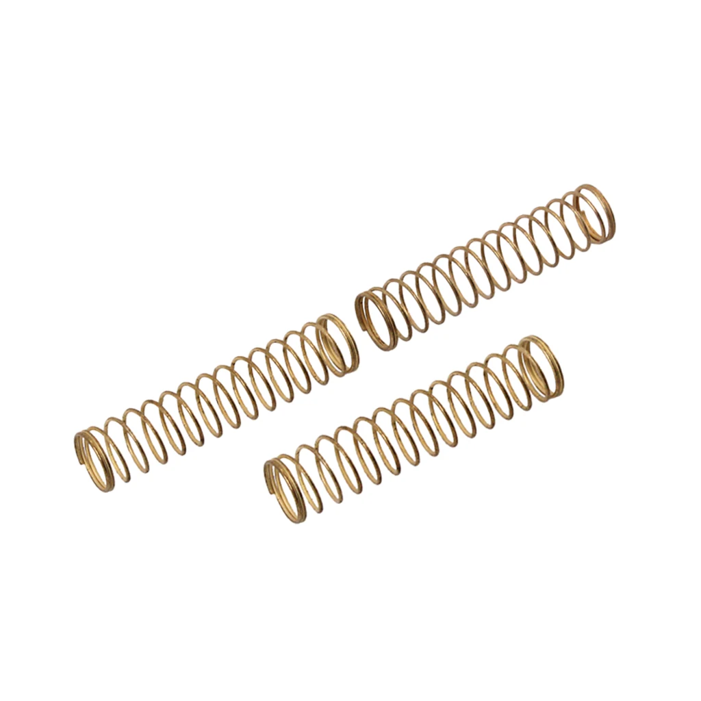 3 Pieces Trumpet Springs Metal, Musical Instrument Parts For Trumpet Replacement Accessory Springs Brass Wind Trumpet Parts