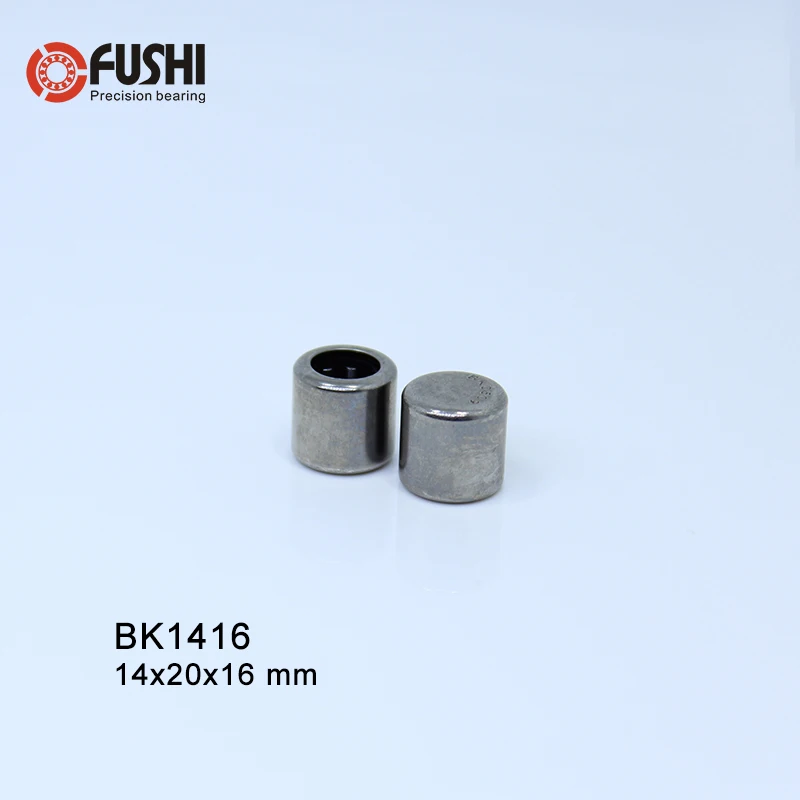 

BK1416 Needle Bearings 14*20*16 mm ( 5 Pcs ) Drawn Cup Needle Roller Bearing BK142016 Caged Closed ONE End