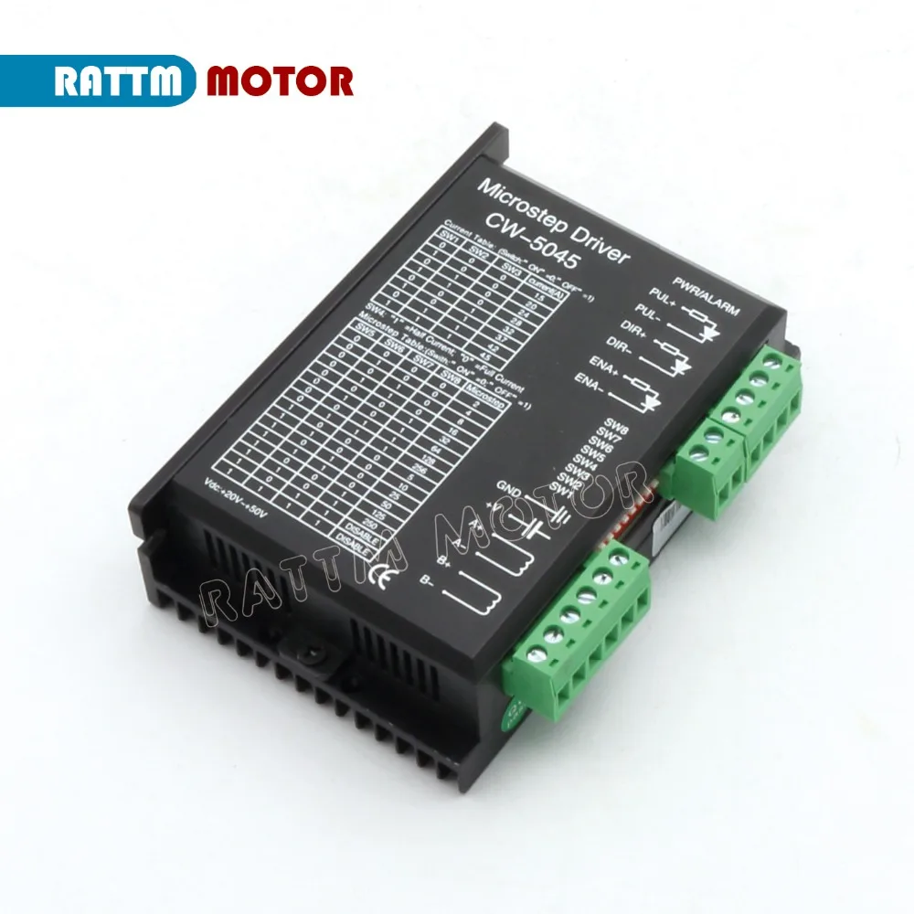 4 Axis USB mach3 Controller Kit CNC NEMA23 cnc stepper motor 57x76mm 1.8N.m 4-Lead 1.8deg driver CW5045 +400W 36V power supply