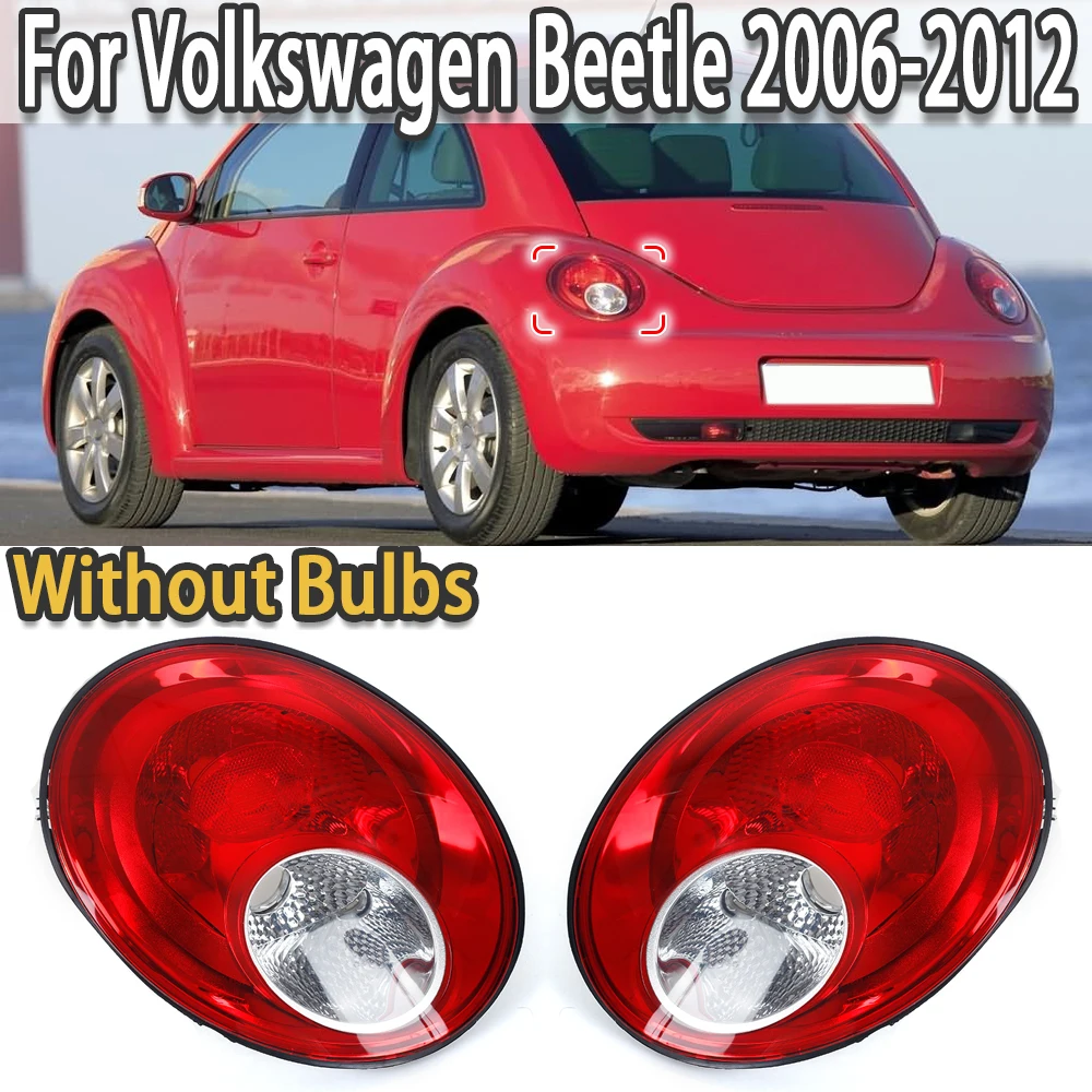 K-Car Tail Light Cover Rear Brake Lamp LED Fog Lights DRL Day Running Light For Volkswagen VW Beetle 2006-2012