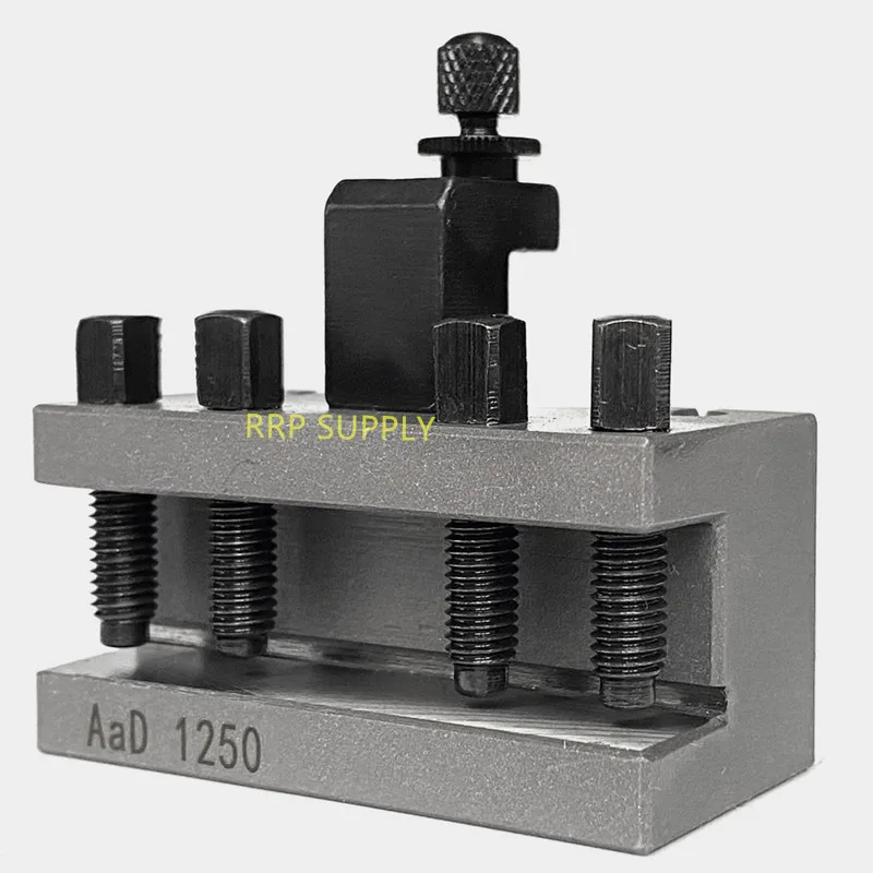 New set of TOOA0/Aa 120-220mm swing European type 40-position quick change tool post set, 1pcs tool post + 4pcs holders