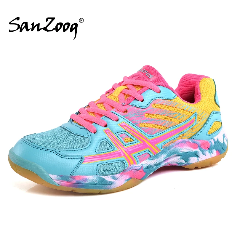 

Women Men Kids Badminton Shoes Table Tennis Volleyball Sneakers Training Tenis Sports Handball Athletics Non Slip