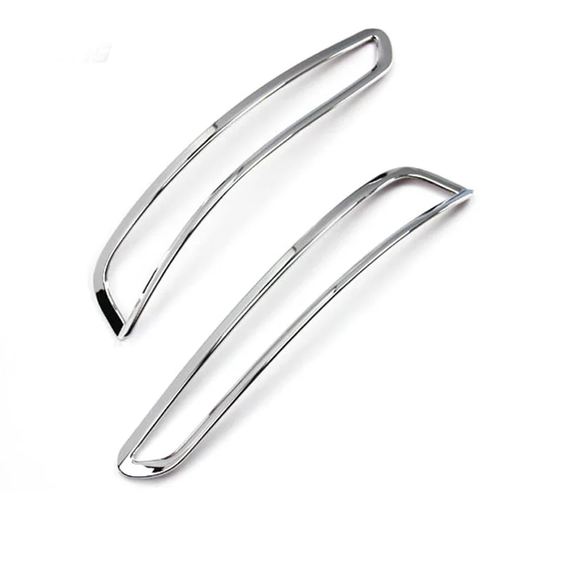 Vtear For Skoda Octavia A7 rear foglights cover body Exterior Chromium decoration car-styling accessory products part 15-17