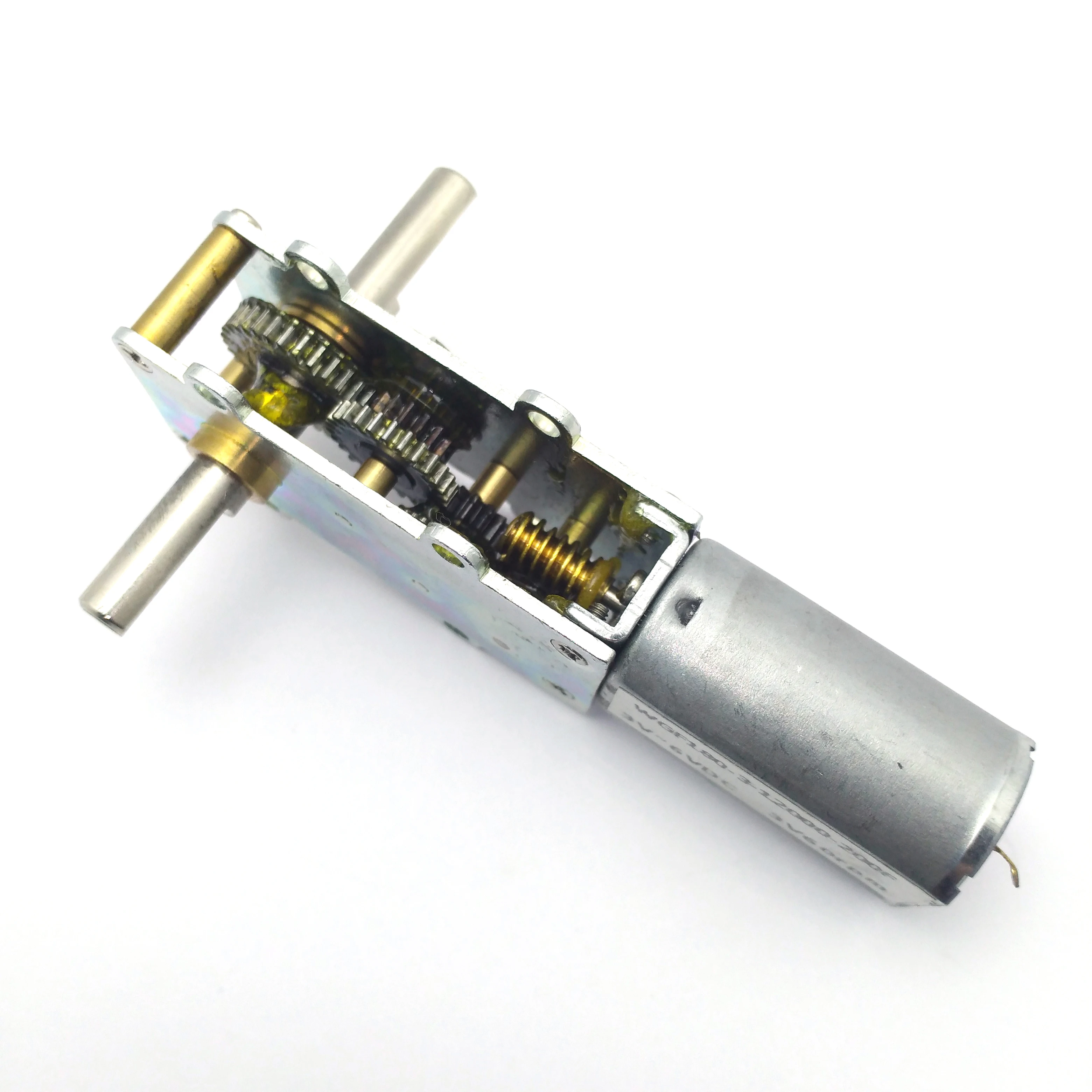 

DC Gear Motor Double Shaft Length 19.5mm Electric 1.5V 3V 6V 12V 24V Reducer Speed 3.5rpm To 120rpm PWM Forward Reverse Electric