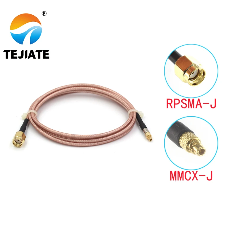 

1 шт. TEJIATE адаптер кабель MMCX SMA MMCX-J преобразования RPSMA-J 8-90 см 1 М 1,5 м 2 м Длина разъем RG316 провода