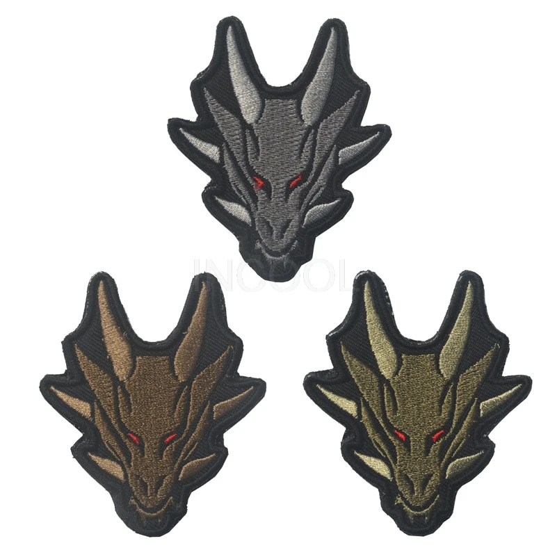 Embroidered Patch Chinese Dragon Patch Embroidery Patches For Clothing Jackets Jeans Backpack Cap