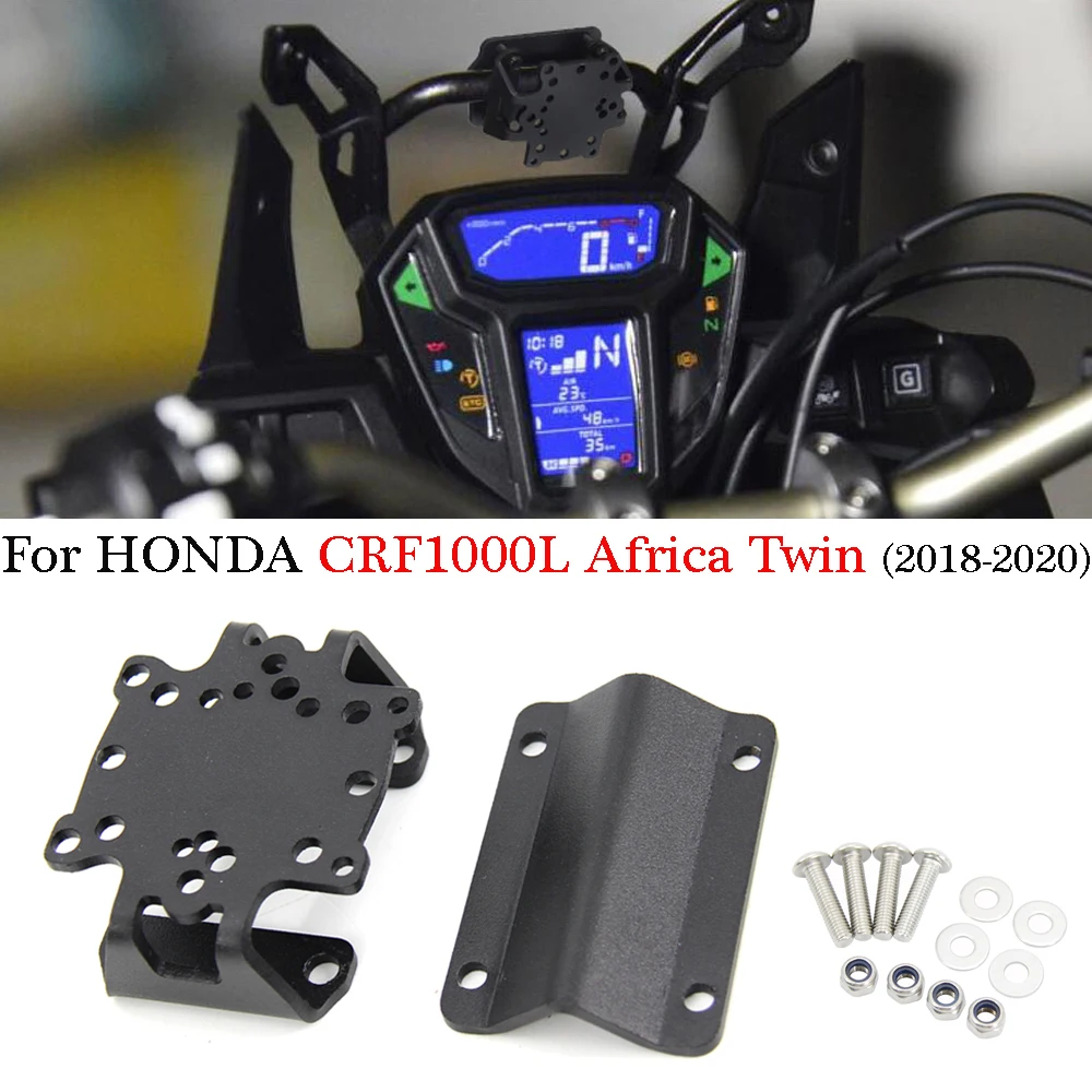 

For Honda CRF 1000L Africa Twin crf 1000l 2018+ crf1000l USB charging Mobile phone GPS Navigation Holder Bracket support