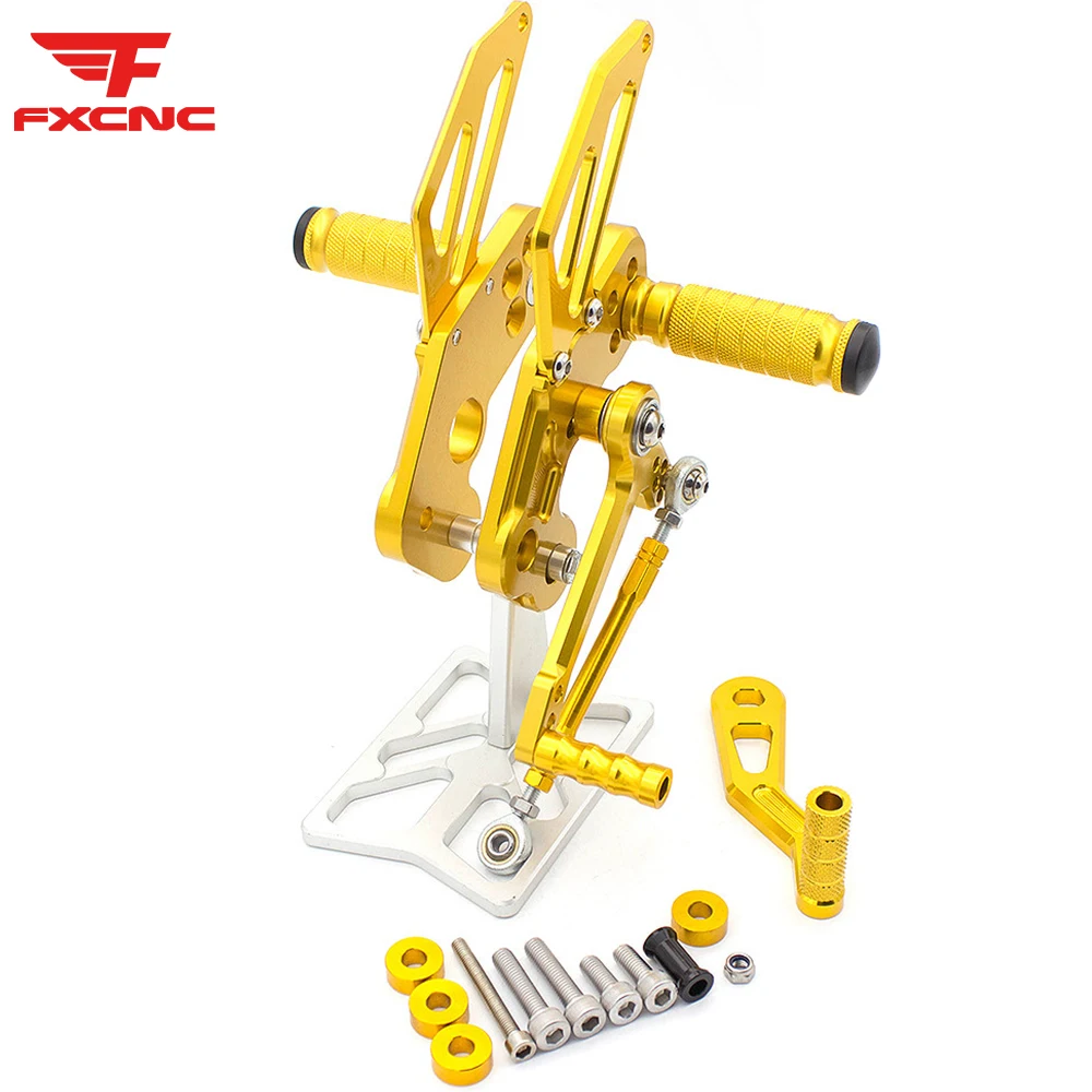 

For KAWASAKI Z125 Pro Z 125 2016 2017 2018 Adjustable Aluminum Motorcycle Rearset Footrest Footpeg Rear Set Footrest Foot Peg