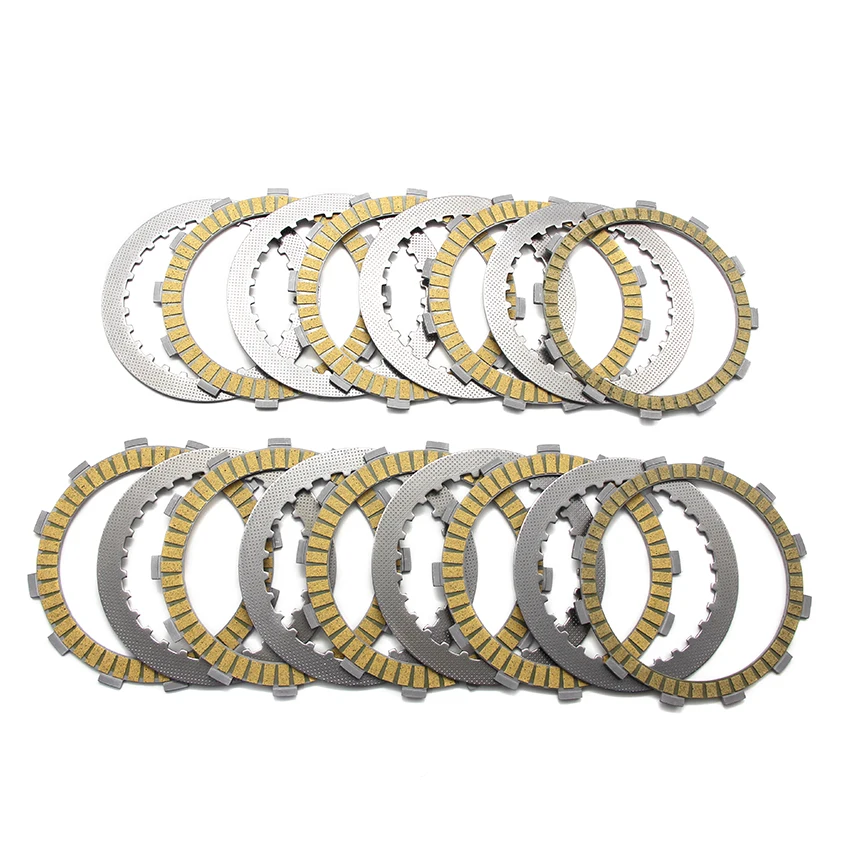 

Friction Clutch Plates For Honda VT1100 VT1100C2 VT1100C3 VT1100C VT1100D2 VT1100T OEM:22201-MM5-000 22201-MAH-000 22321-GHB-811