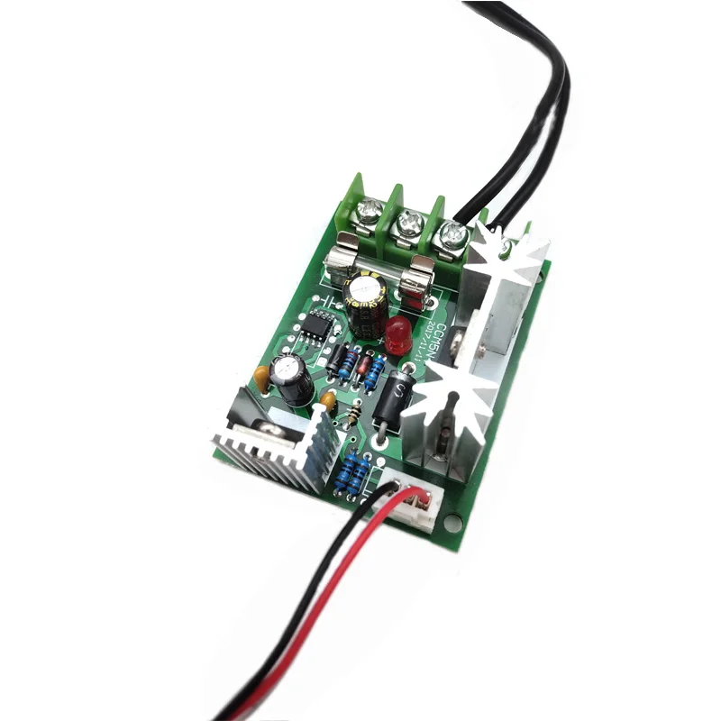 고정밀 원거리 및 역방향 DC 모터 속도 컨트롤러 10A 12V 24V DC 모터용 가변 속도 사용
