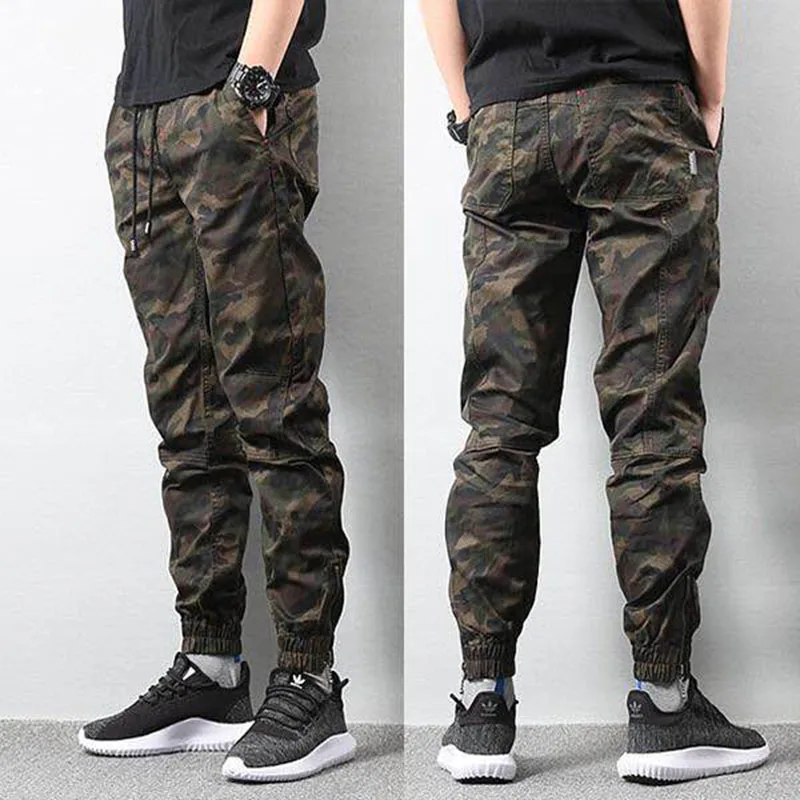 

Camo Sweatpants Loose Men Joggers Pants Hip Hop Zippers Sportswear Track Harem Pants Men Streetwear Swag Pant For Male