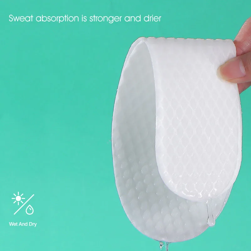 10 pairs Disposable Insoles nature wood pulp Insoles breathable sweat white color comfortable shoe Pad for Men and Women