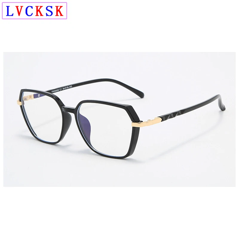 

TR90 Polygon Blue Light Blocking Myopia Glasses Women Men Computer Gaming Eyeglasses Retro Nearsighted Spectacles 0,-1.0~-6.0 N5