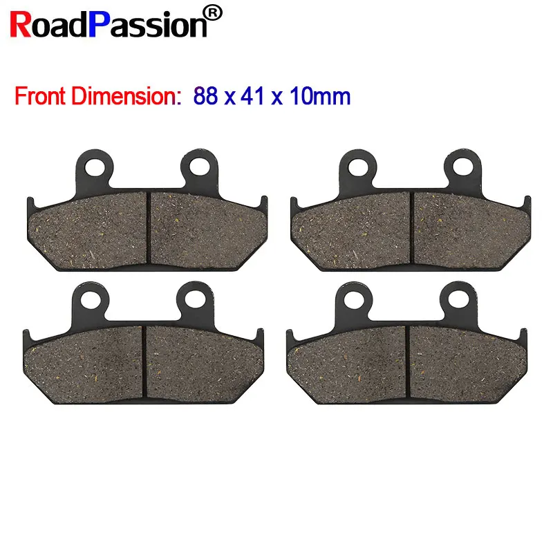 Motorcycle Parts Front Brake Pads Disks For HONDA CB 125 TT VTR 250 Interceptor VLX 600 Shadow NX 650 GL 1500 Goldwing FA124