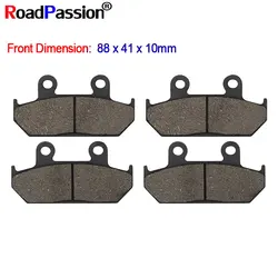 Motorcycle Parts Front Brake Pads Disks For HONDA CB 125 TT VTR 250 Interceptor VLX 600 Shadow NX 650 GL 1500 Goldwing FA124