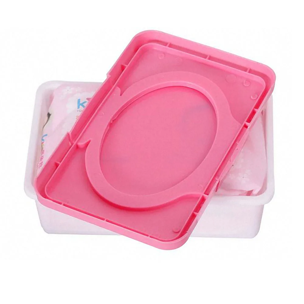 1PCS 80 Sheets Dry Wet Tissue Paper Box Stroller Portable Plastic Baby Wipes Napkin Press Tissue Case Holder Container Baby Care