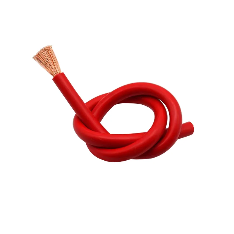 11Awg/9AWG/7AWG/5AWG/3AWG 1m RV Electronic Wire PVC Flame-Retardant Sheath Single Core multi-Strand Copper Core Flexible Cable