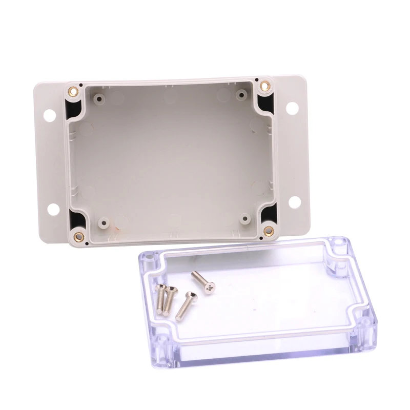 ABS Visible Wire Junction Box Waterproof Electronic Watertight Enclosure Box IP67 Transparent Safe Case Plastic Boxes Organizer