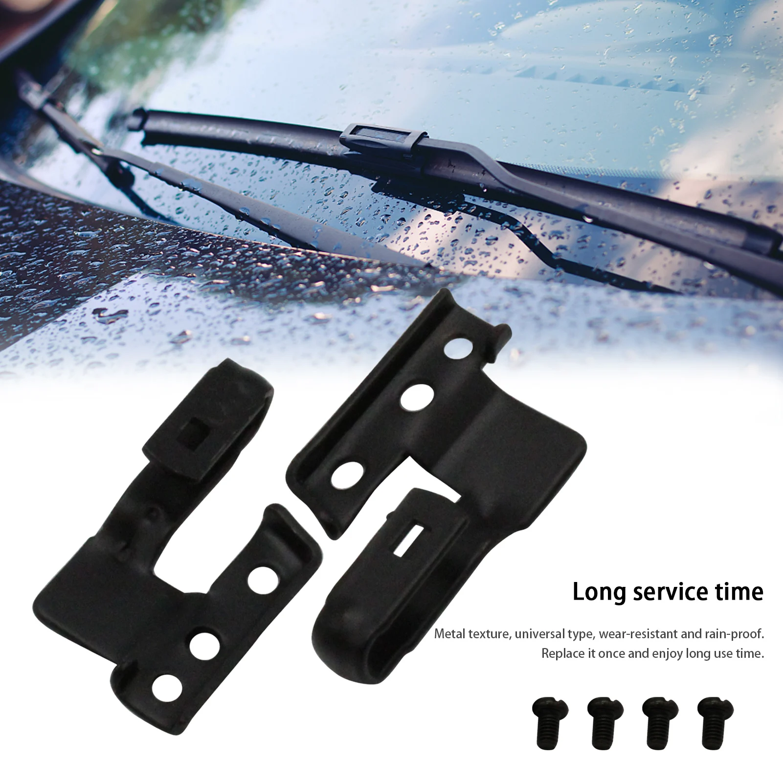 2 PCS Windshield Wiper Arm Adapter Kit For Toyota Honda BMW Chrysler For Land Rover 2021 Universal Superb