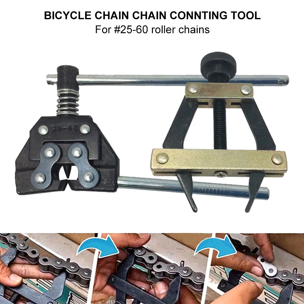 

Bicycle Chain Quick Link Tool #25 35 41 40 50 60 415H Tools Link Remover Connector for Bicycle&Motorcycle Chains Replacements