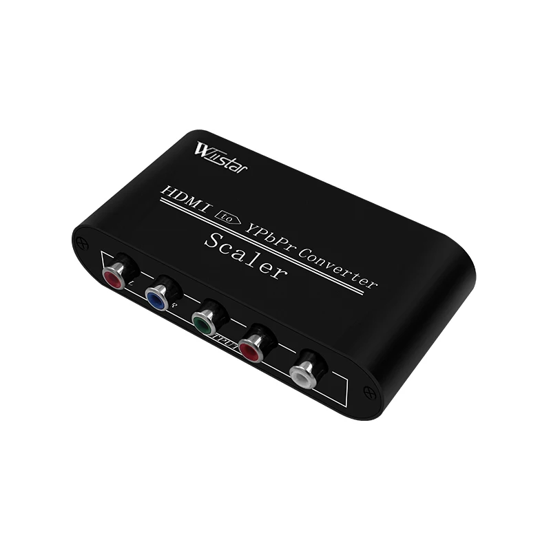 1080P HDMI to component Ypbpr RGB converter adapter HDMI to Ypbpr out adapter converter for TV PS4  with power adapter