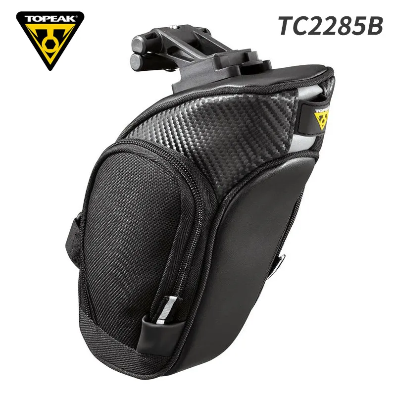 Topeak TC2285B/86B2/87B/90B2 Bicycle Seatpost Bag Expandable MTB Rear Saddle Bag Road Bike Large Capacity Cycling Gear Bag