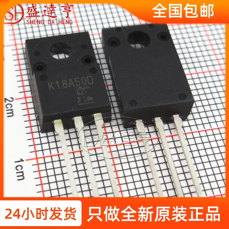 10Pcs/Lot TK18A50D K18A50D 18A 500V TO220F DIP MOSFET Transistor  NEW Original In Stock