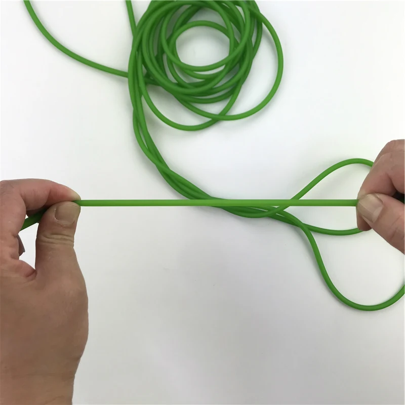 Five Colors Natural Latex Slingshots Rubber Tube 0.5-5M for Hunting Shooting 2X5mm Diameter High Elastic Tubing Band Accessories