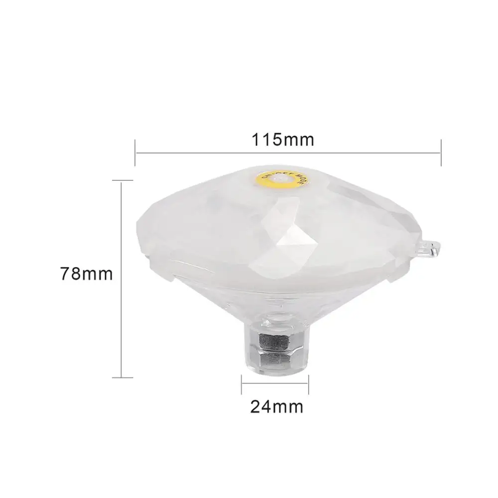 GARLLEN-Lámpara de luz LED subacuática, 7 modos de luz, luces de Ambiente de Color, para fiestas, piscinas, estanques, bañeras, 2 piezas