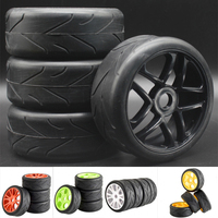 RC HSP Tires with Wheel sets Sweep Type For 1:8 HoBao Buggy/Short Course