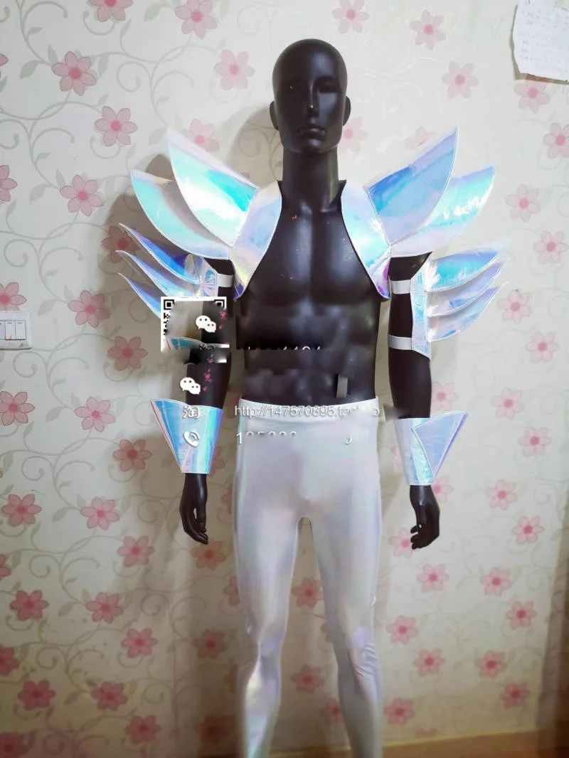 Waist Shoulderwear Future Warrior Valentine's Day Muscle Man Golden Symphony Armor Technology Series Theme Costume