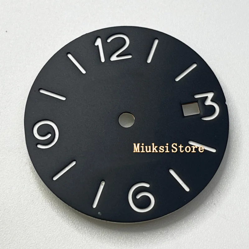 31.5mm Watch dial luminous dial fit  Miyota 8205 8215 821A Mingzhu DG2813 3804  ETA2824 2836 Seagull ST1612  movement