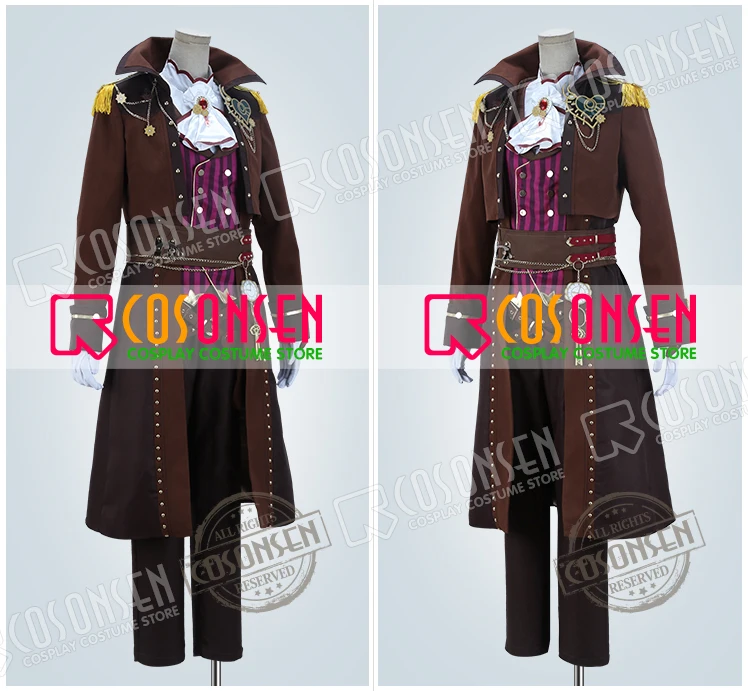 Ensemble Sterren Shu Itsuki Discovery Steampunk Museum Cosplay Kostuum Cosplayonsen Custom Made Volledige Set