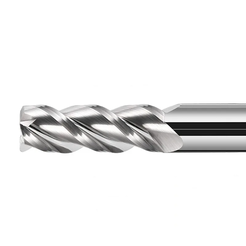 Tungsten Carbide Corner rounding End Mills CNC Milling Cutter 3 Flutes CNC Tools Round Nose Router Bit R1 R0.5 For Aluminum 55