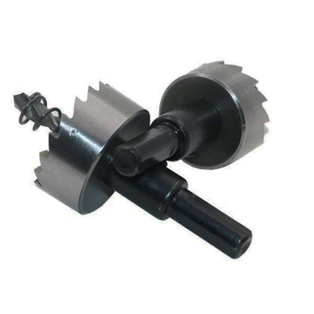 1 adet 12-50mm HSS matkap ucu Holesaw delik testere kesici sondaj seti el aracı ahşap paslanmaz çelik Metal alaşım kesme