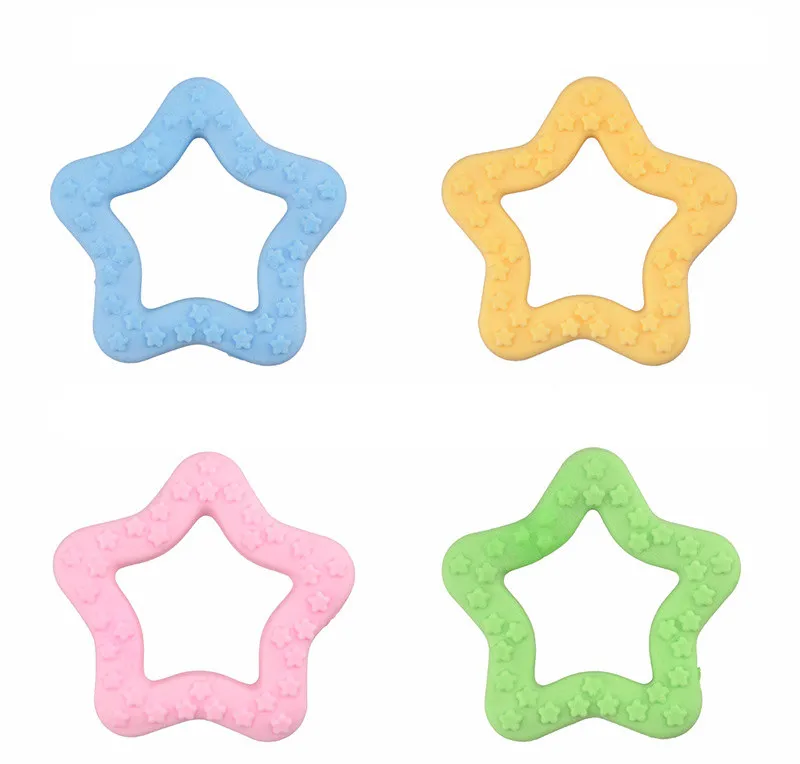 Dog Biting Toy TPR Milk Scented Foaming Star Molar Teeth Cleaning Pet Supplies Dog Teethers Rubber Dog Dog Teeth Cleaning Toy