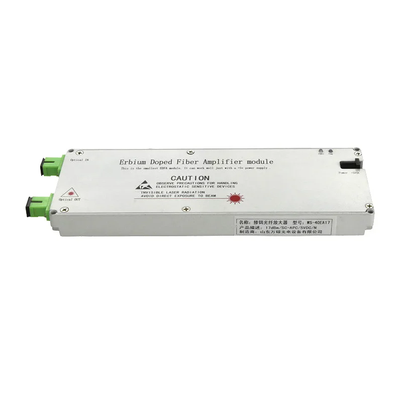 Imagem -04 - Catv Dbc Edfa Mini Módulo de Amplificador de Fibra Óptica de 1550nm Ftth 16dbm22dbm Interno Erbium Dopado Amplificador de Fibra