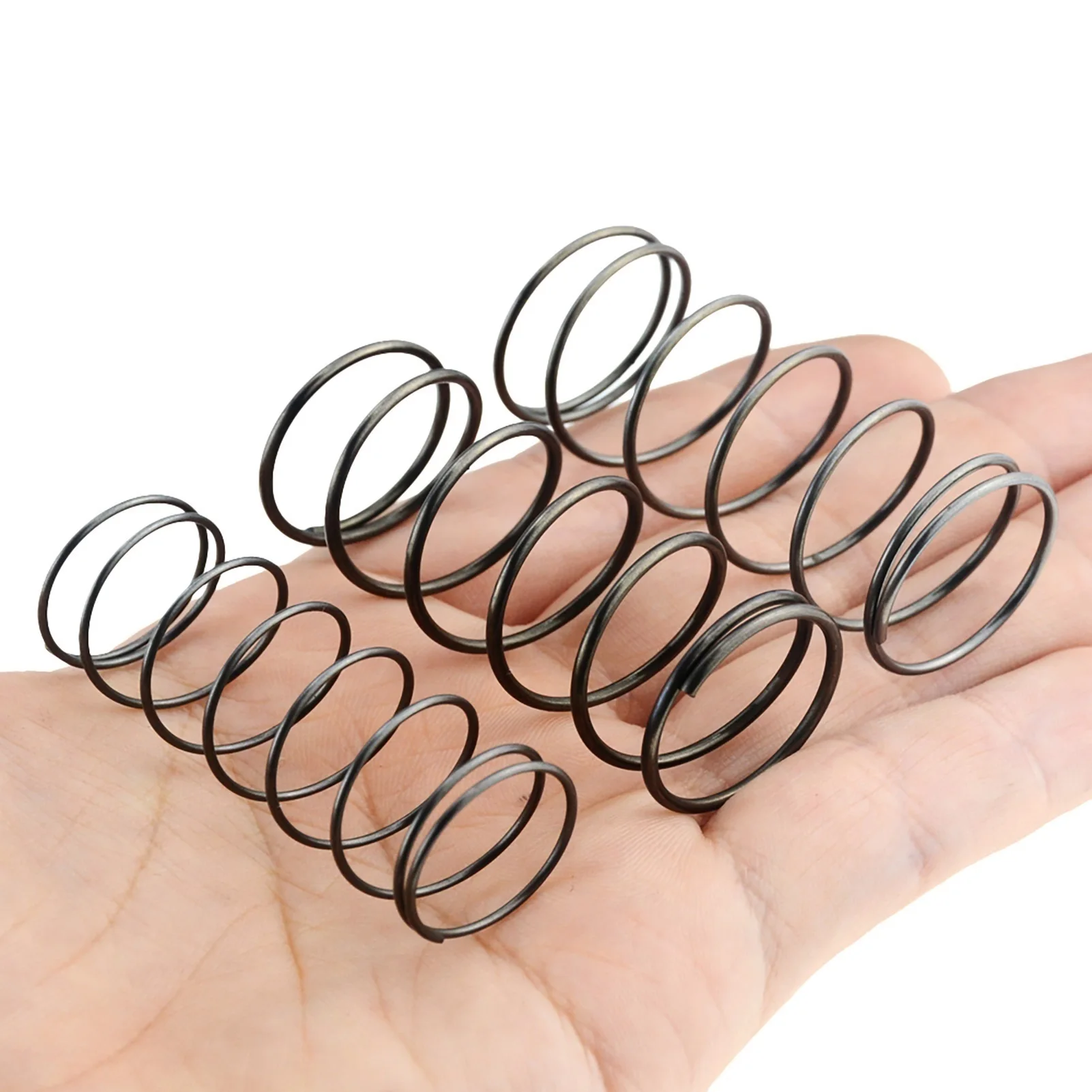 0.8mm Wire Diameter * 9mm Outer Diameter * (5-50)mm Free Length, Spring Steel Extension Spring, Compressed Springs, 10PCS