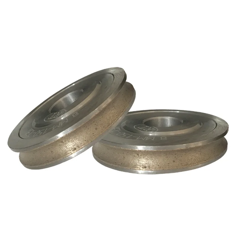 Glass edging diamond grinding wheel straight edge, round edge, special-shaped abrasive tool, manual edging machine hand sander