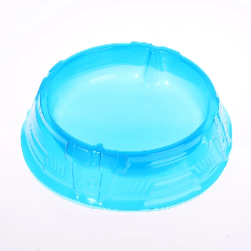 Shipping New Spinning Tops Stadium Battle Attack Top Plate Transparent Blue Combat For Beylad