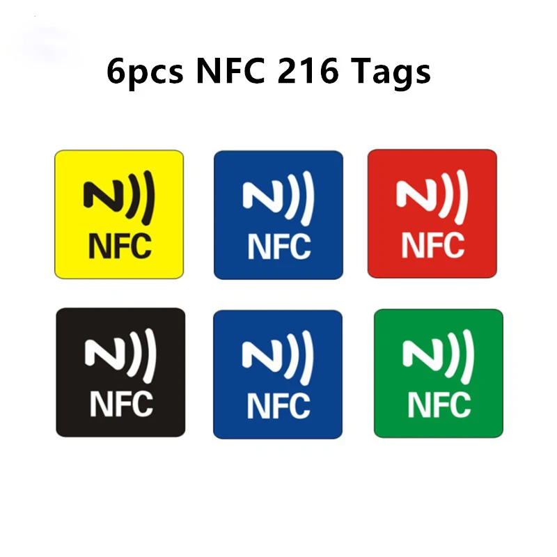 1pc/lot NFC 213 Anti Metal adhesive label Tag PET Material sticker for Android and Iphone