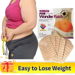 2021 New Hot 30 Days Quick Slimming Patch Belly Slim Patch Abdomen Slimming Fat Burning Navel Stick Weight Loss Slimer Tool