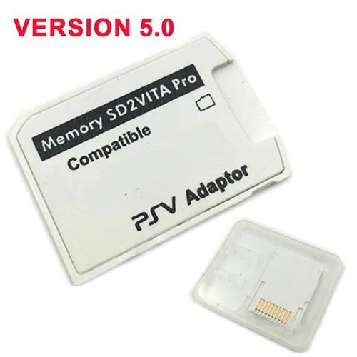 Imagen 1 del producto Nueva versión 5,0 SD2VITA para PS Vita memoria TF tarjeta para tarjeta de juego PSVita PSV 1000/2000 adaptador de sistema 3,60 SD tarjeta Micro SD
