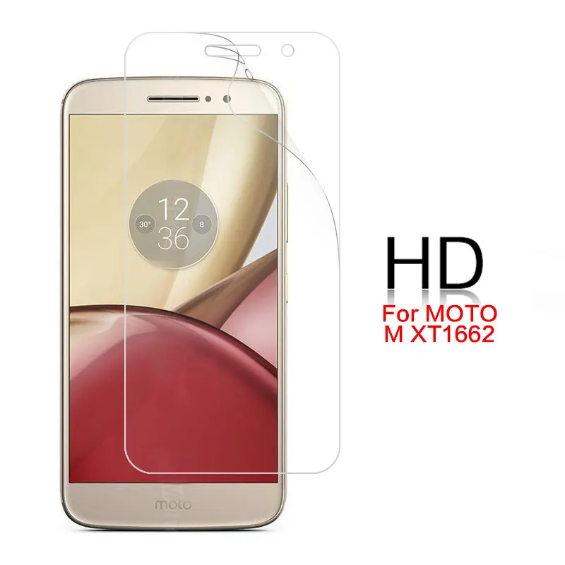 Anti-Glare Matte Films For Motorola Moto M XT1662 Turbo 2 X Force Play Pure Style X2 X4 X5 HD Clear Glossy Film + cloth